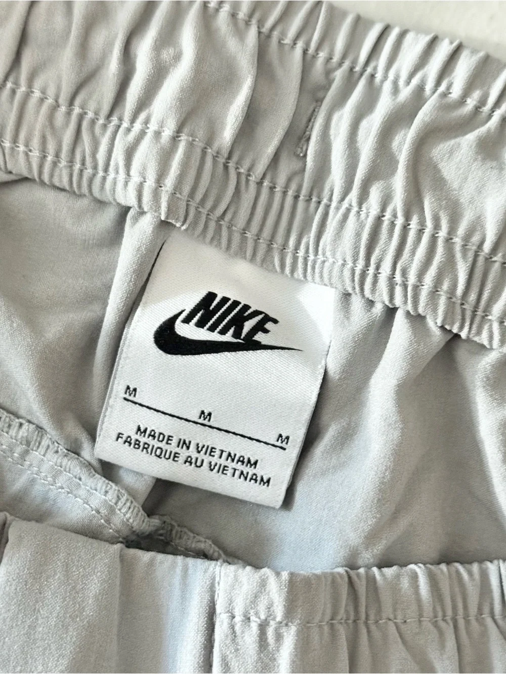 Nike Sportswear Tech Essentials Woven Jogger‎ Pants Gray Mens Medium Tapered
